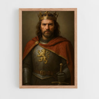 ap-king arthur-11 cadre Bois clair