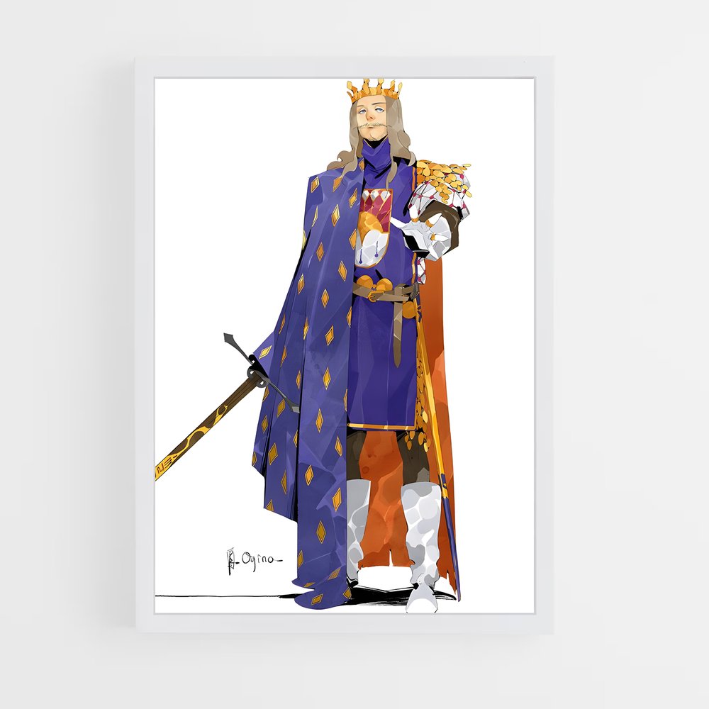 ap-king arthur-3 cadre Blanc
