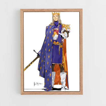 ap-king arthur-3 cadre Bois clair
