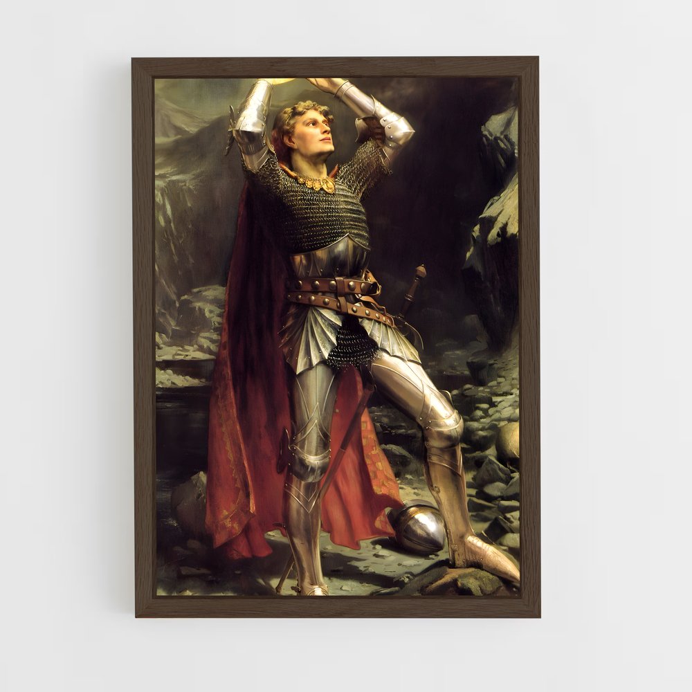 ap-king arthur-4 cadre Bois foncé