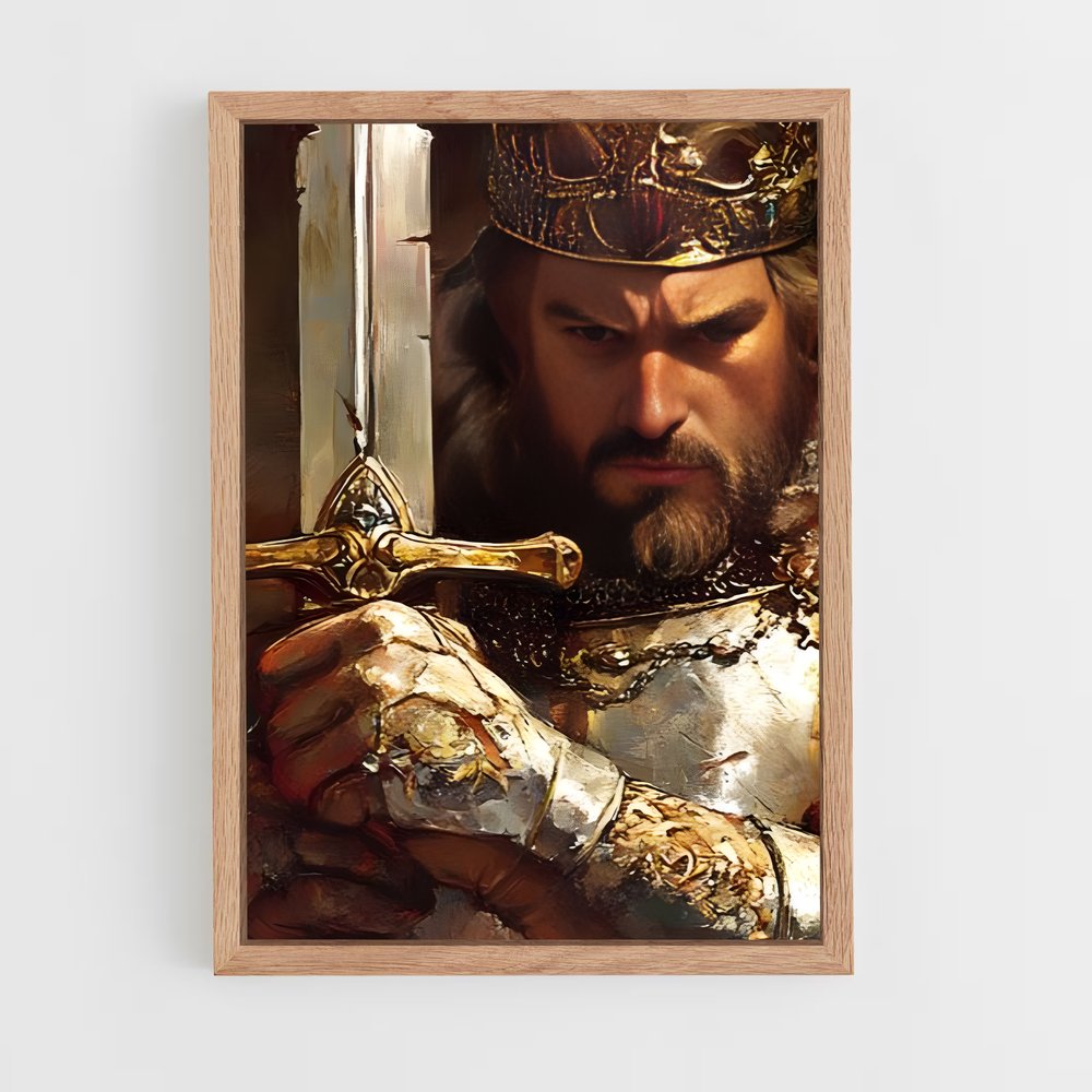 ap-king arthur-5 cadre Bois clair