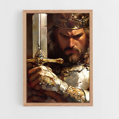 ap-king arthur-5 cadre Bois clair