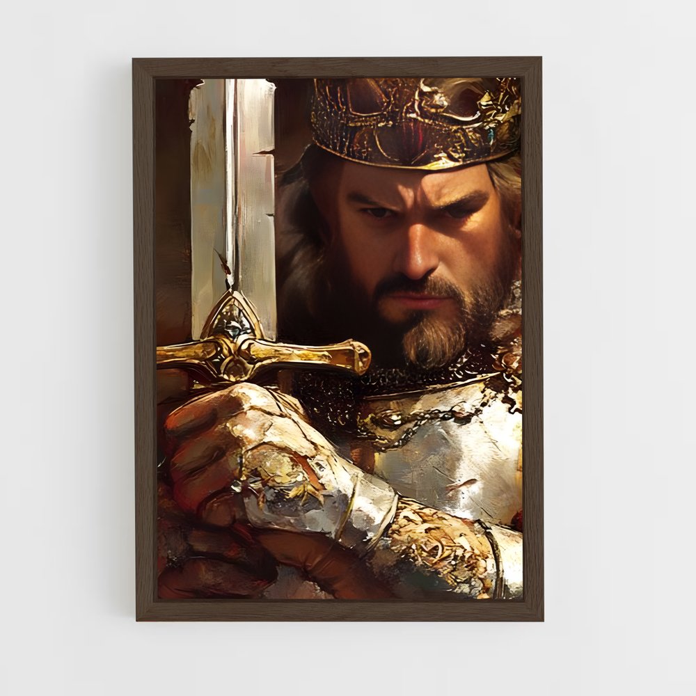 ap-king arthur-5 cadre Bois foncé