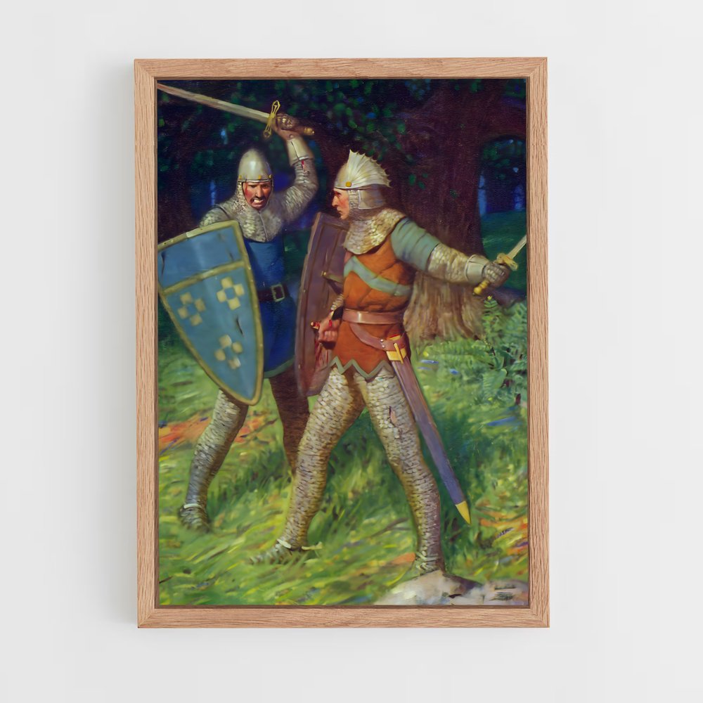 ap-king arthur-9 cadre Bois clair