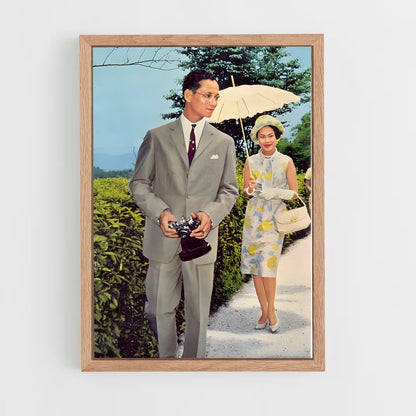 ap-king bhumibol adulyadej-2 cadre Bois clair