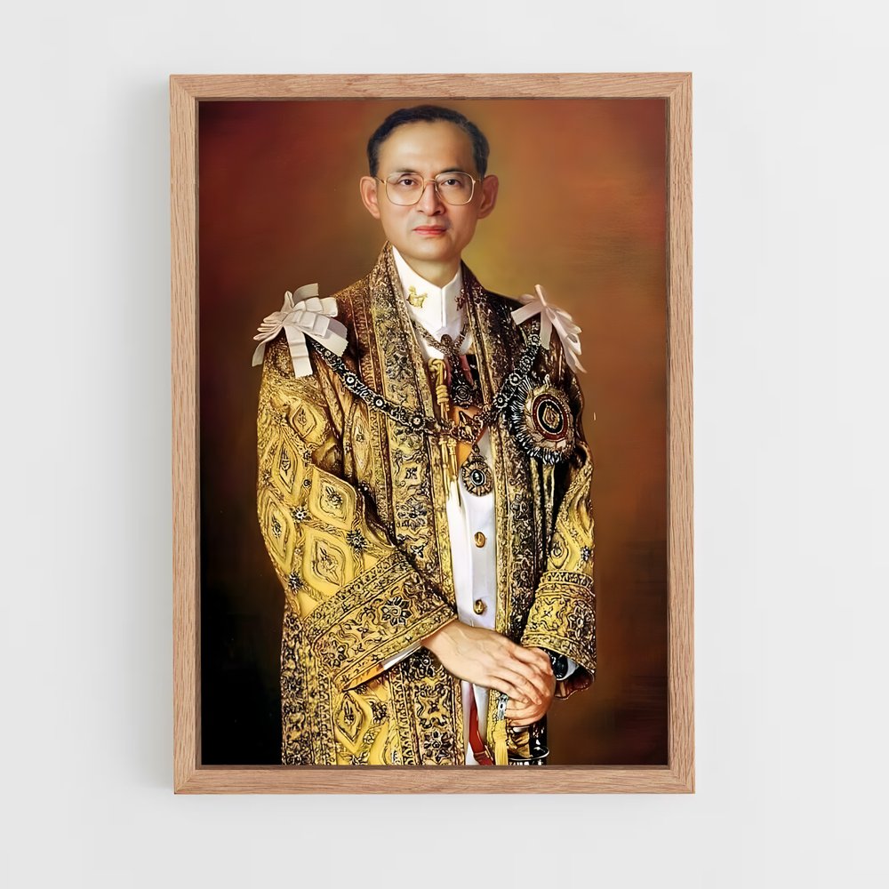 ap-king bhumibol adulyadej-3 cadre Bois clair