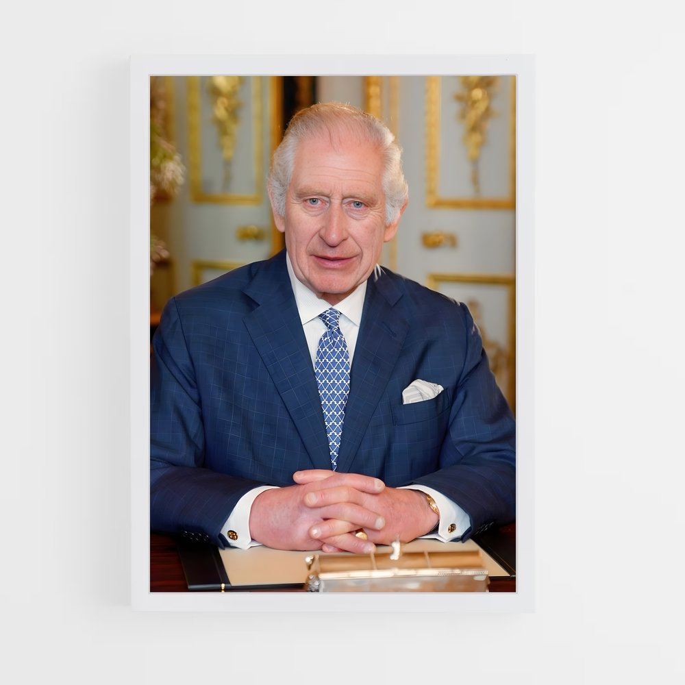 ap-king charles iii-10 cadre Blanc
