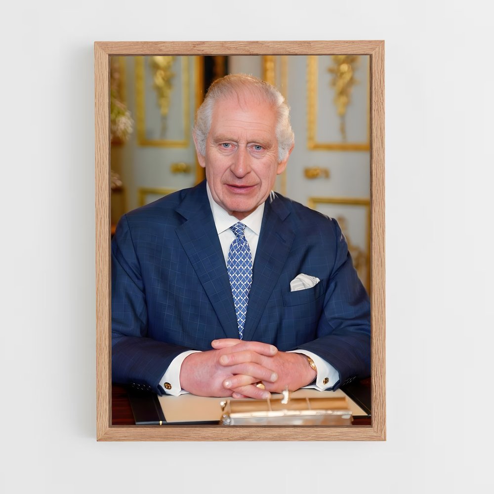 ap-king charles iii-10 cadre Bois clair