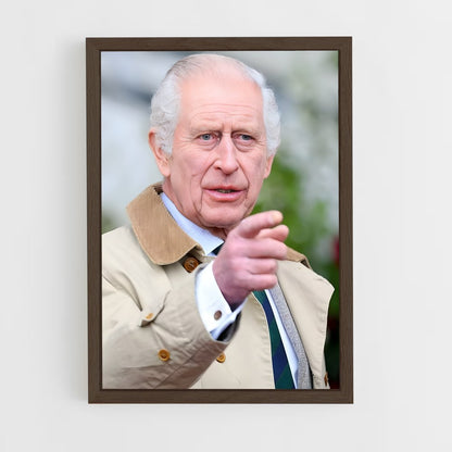 ap-king charles iii-7 cadre Bois foncé