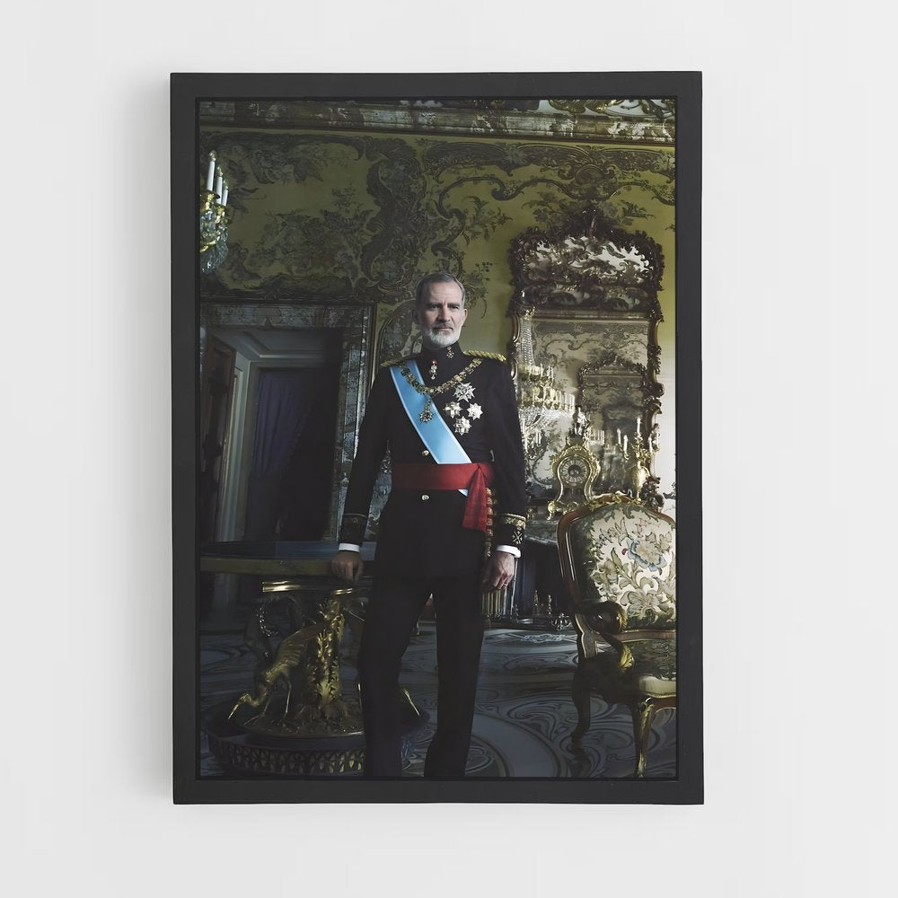 ap-king felipe vi-4 cadre Noir