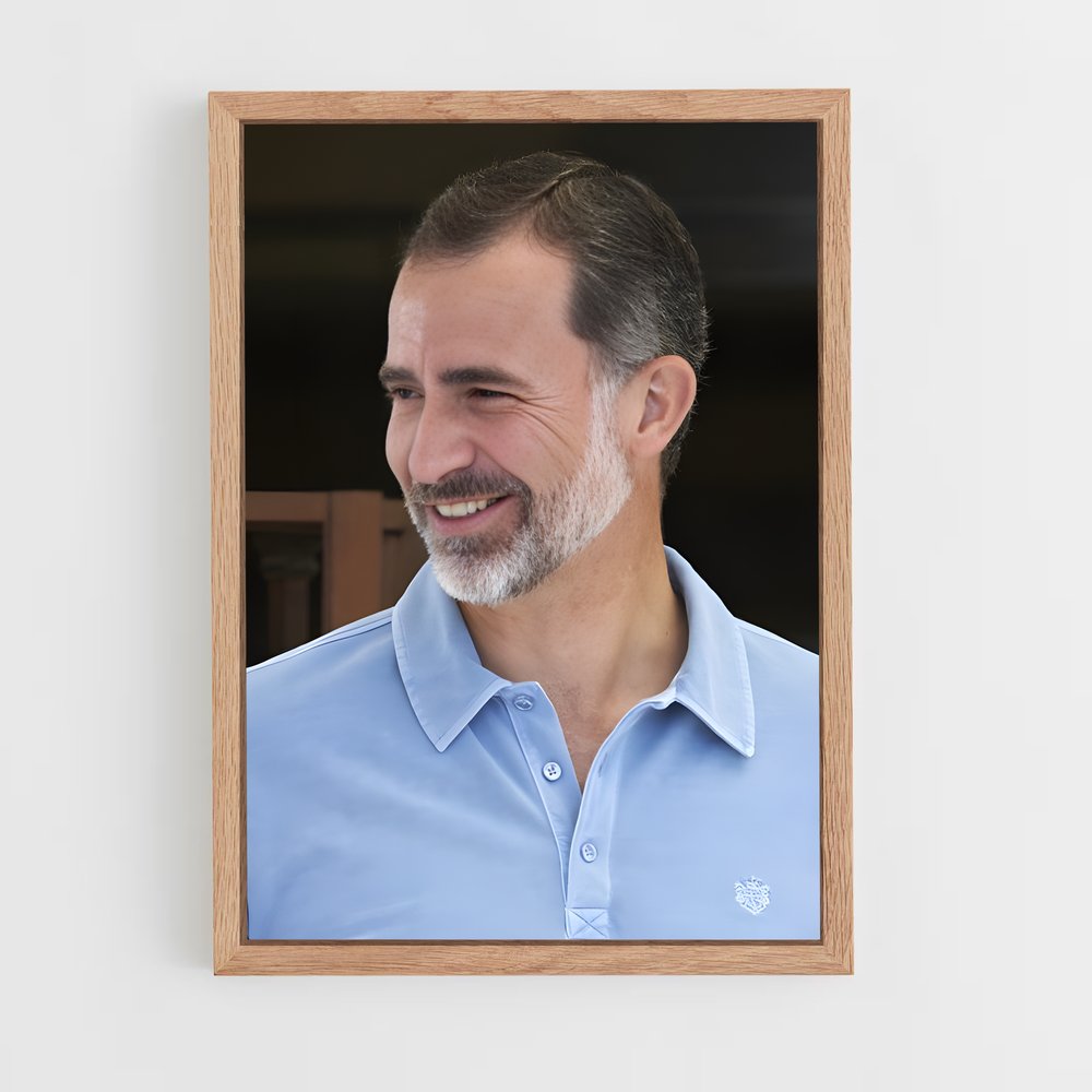 ap-king felipe vi-5 cadre Bois clair