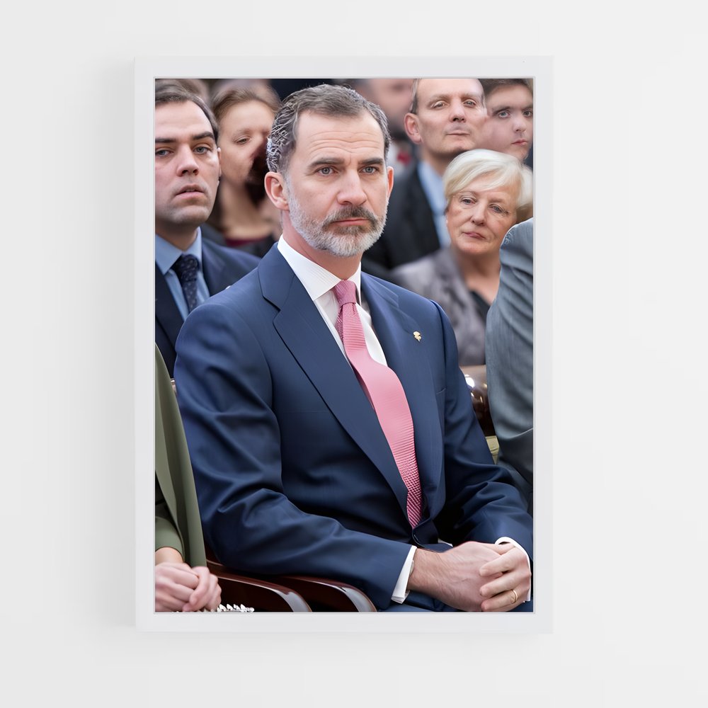 ap-king felipe vi-7 cadre Blanc