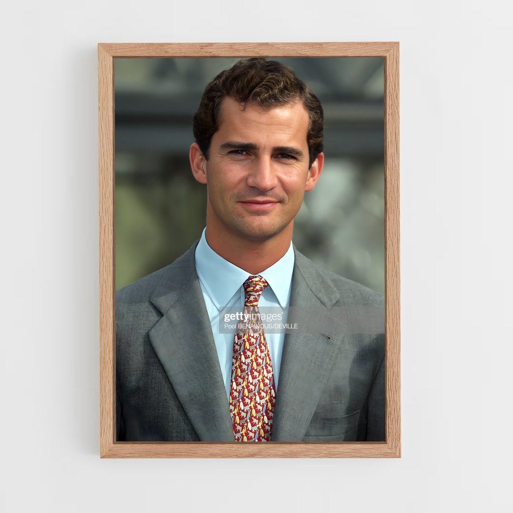 ap-king felipe vi-8 cadre Bois clair