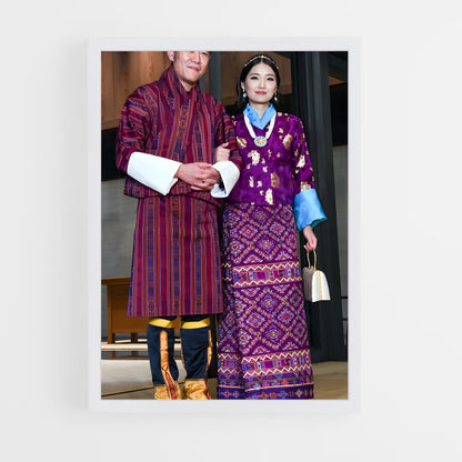 ap-king jigme khesar namgyel wangchuck-1 cadre Blanc