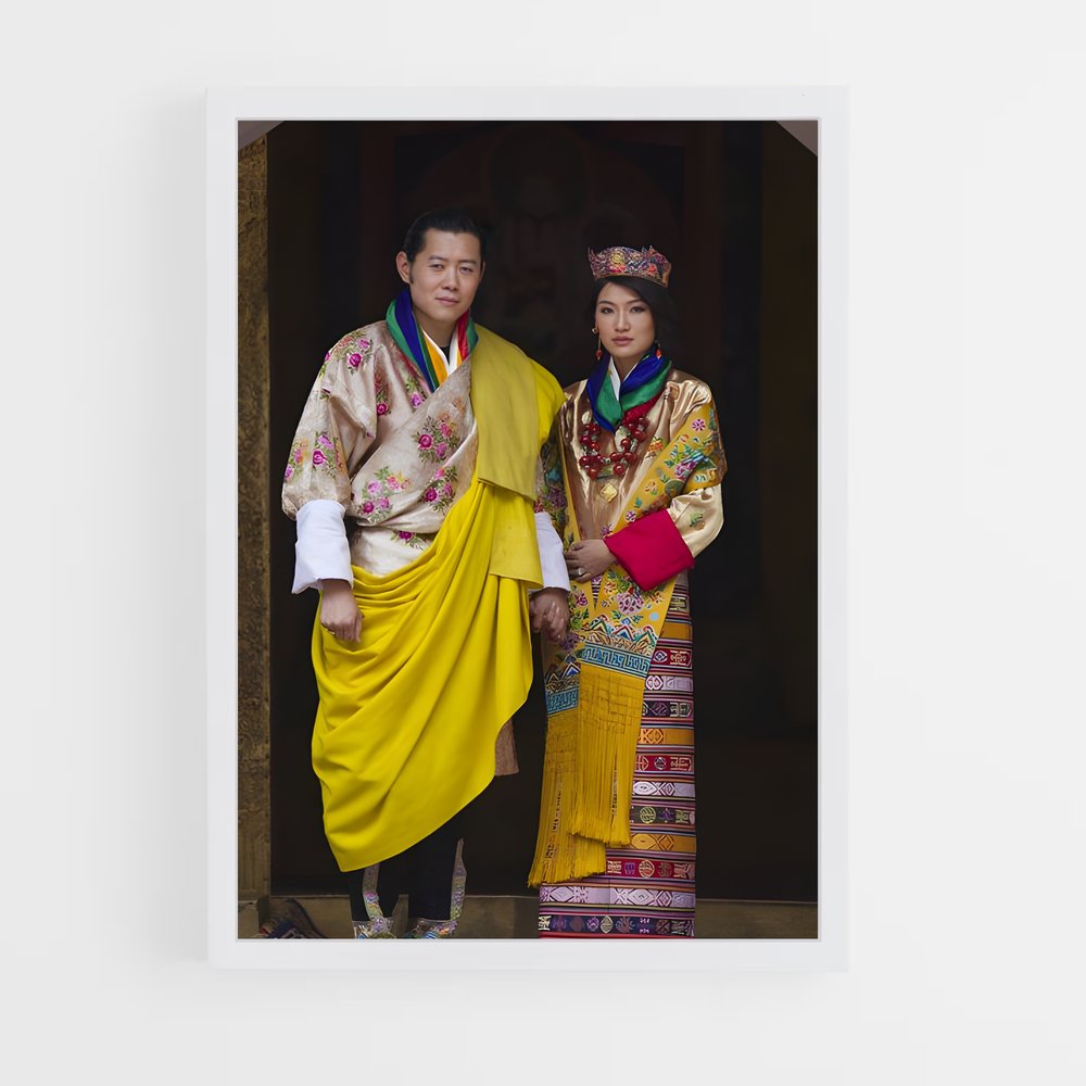ap-king jigme khesar namgyel wangchuck-2 cadre Blanc