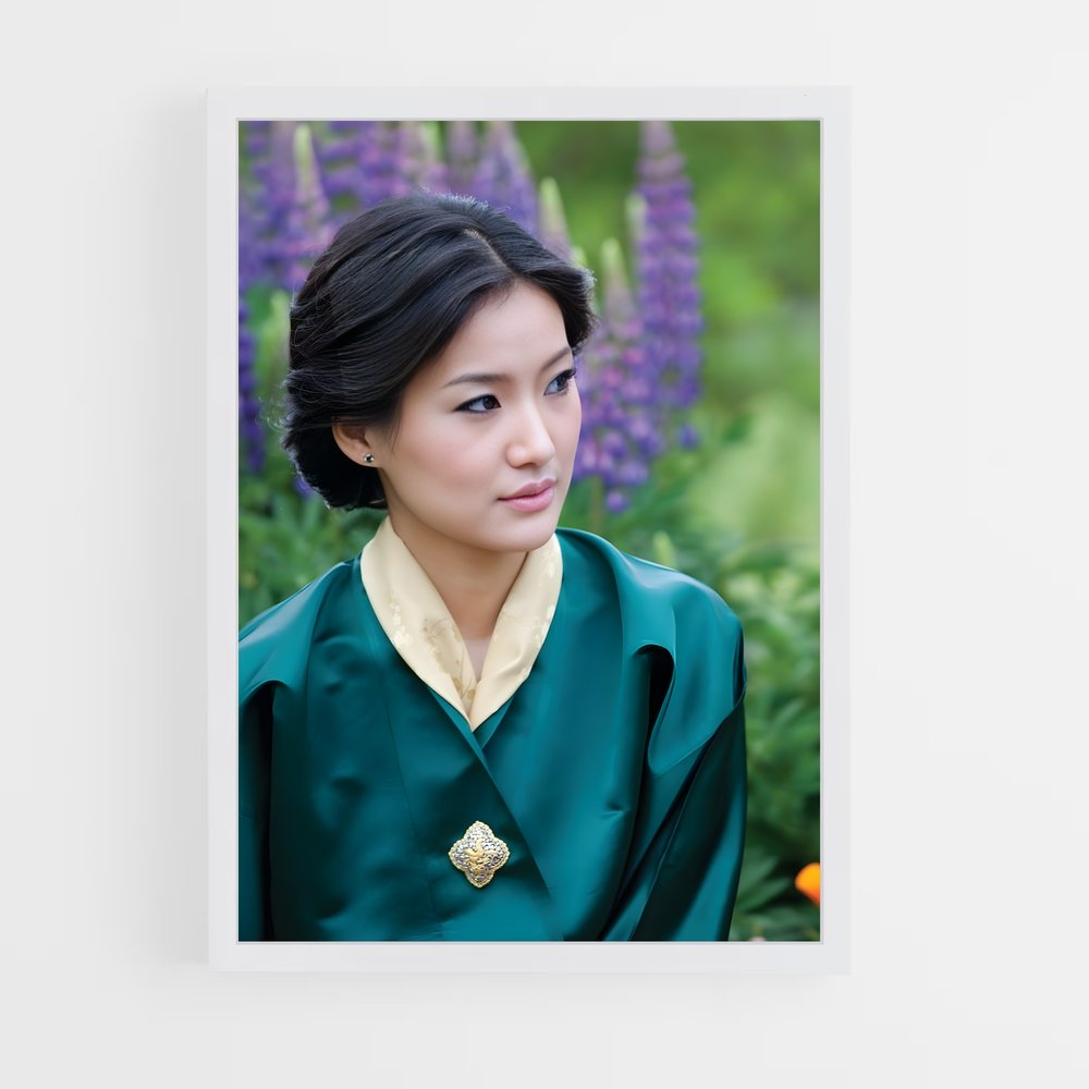 ap-king jigme khesar namgyel wangchuck-3 cadre Blanc