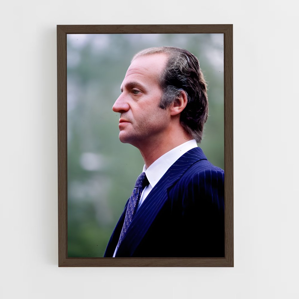 ap-king juan carlos i-1 cadre Bois foncé