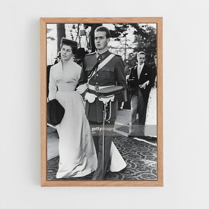 ap-king juan carlos i-2 cadre Bois clair