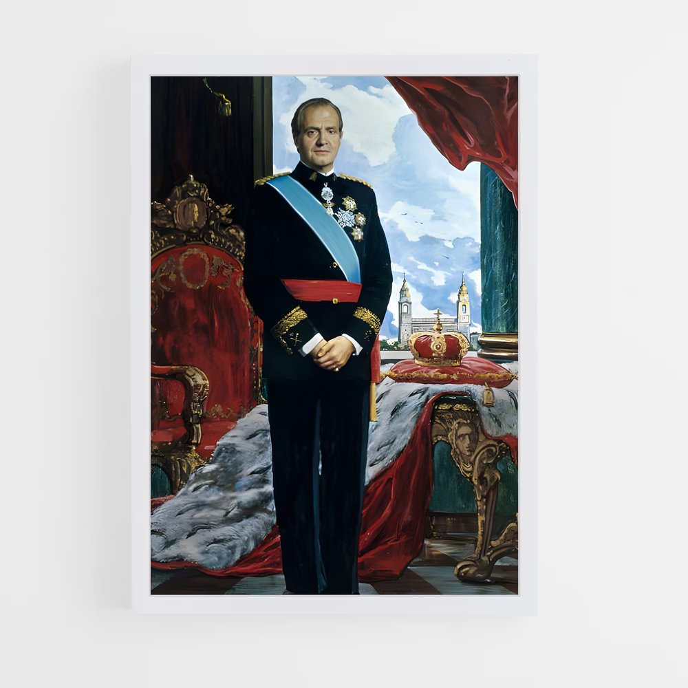 ap-king juan carlos i-3 cadre Blanc