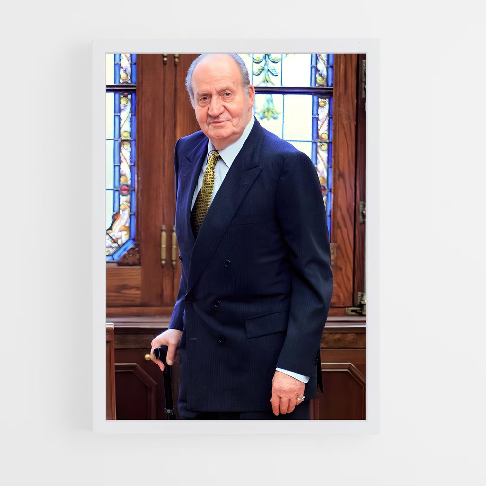 ap-king juan carlos i-4 cadre Blanc