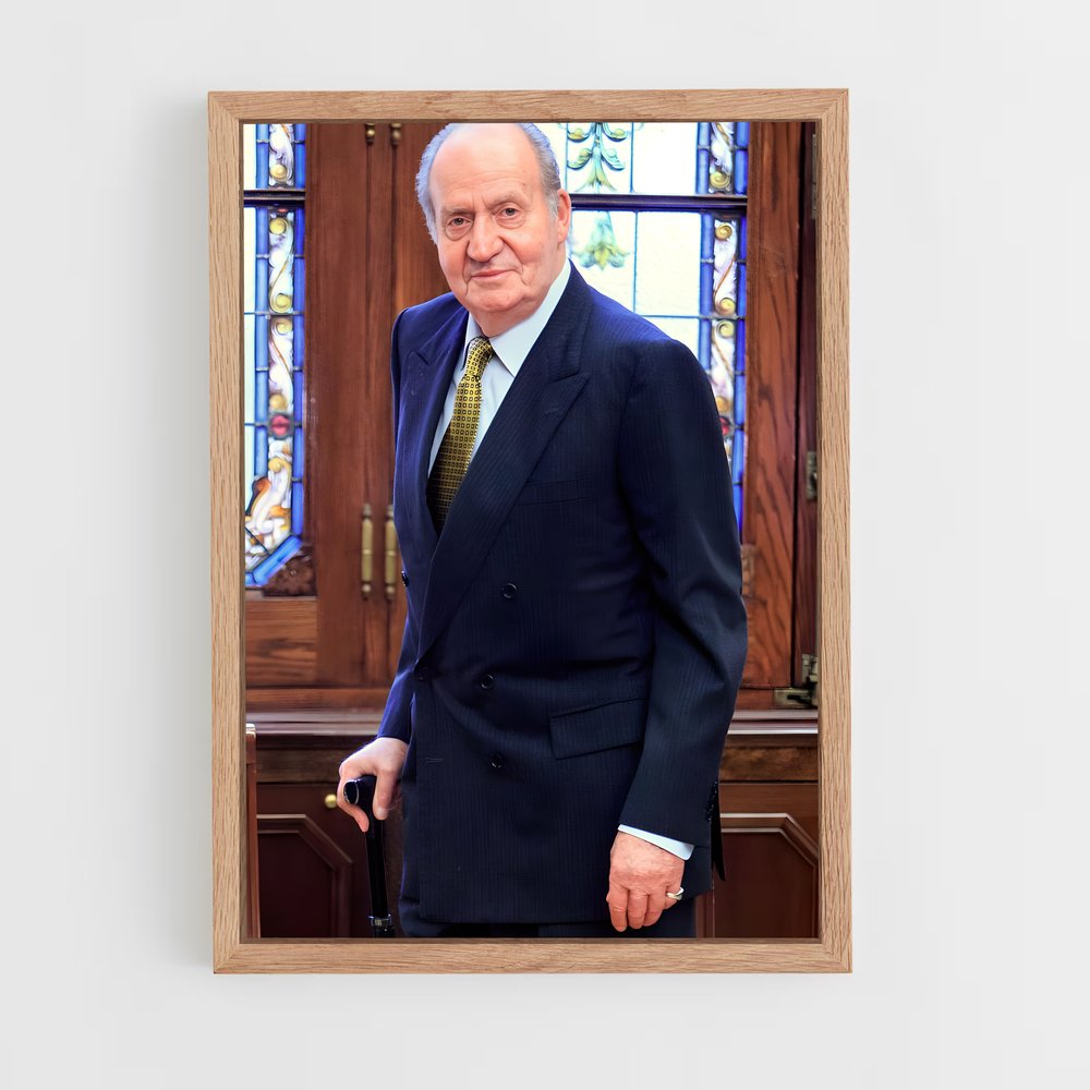 ap-king juan carlos i-4 cadre Bois clair