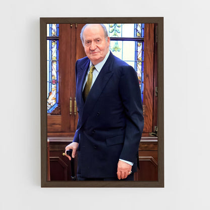 ap-king juan carlos i-4 cadre Bois foncé