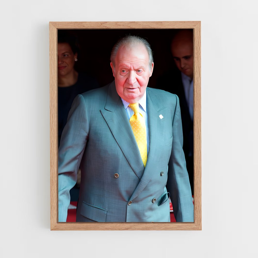 ap-king juan carlos i-5 cadre Bois clair