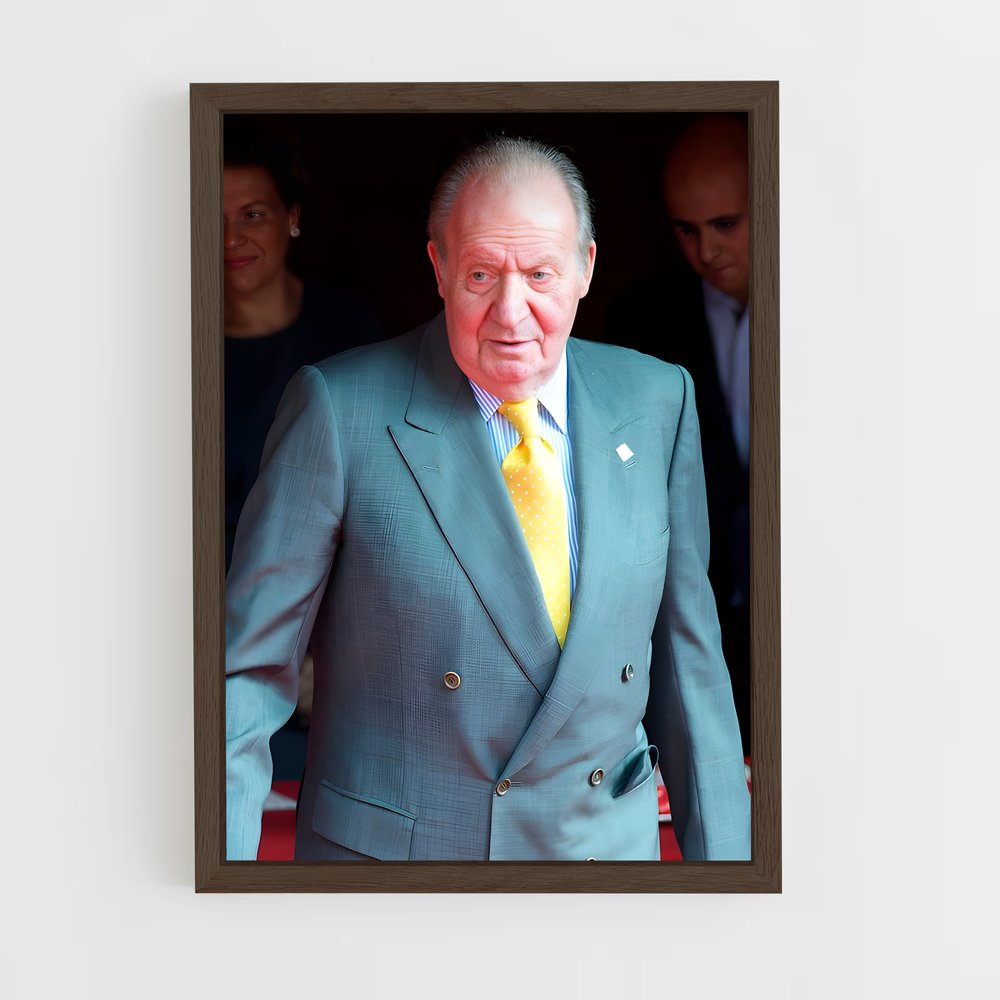 ap-king juan carlos i-5 cadre Bois foncé