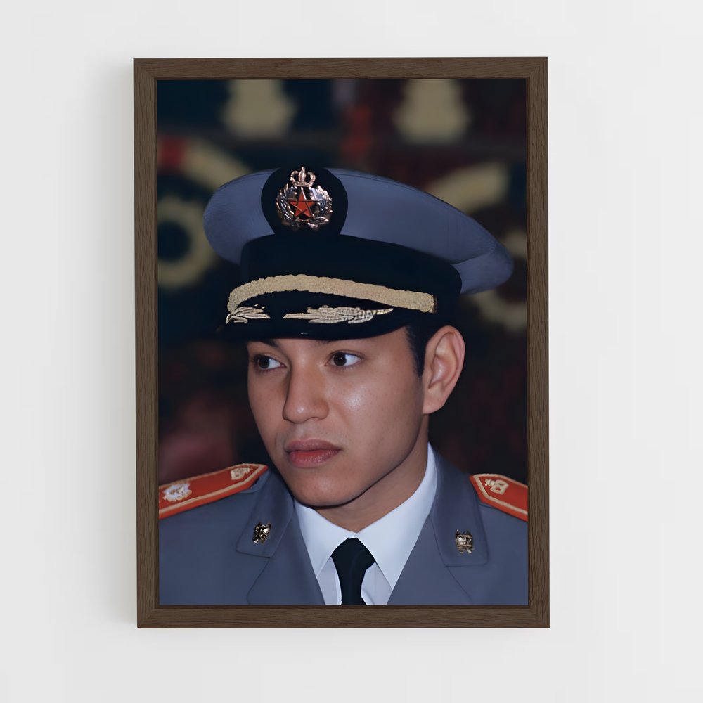 ap-king mohammed vi-2 cadre Bois foncé