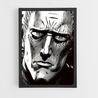 ap-king one punch man-1 cadre Noir