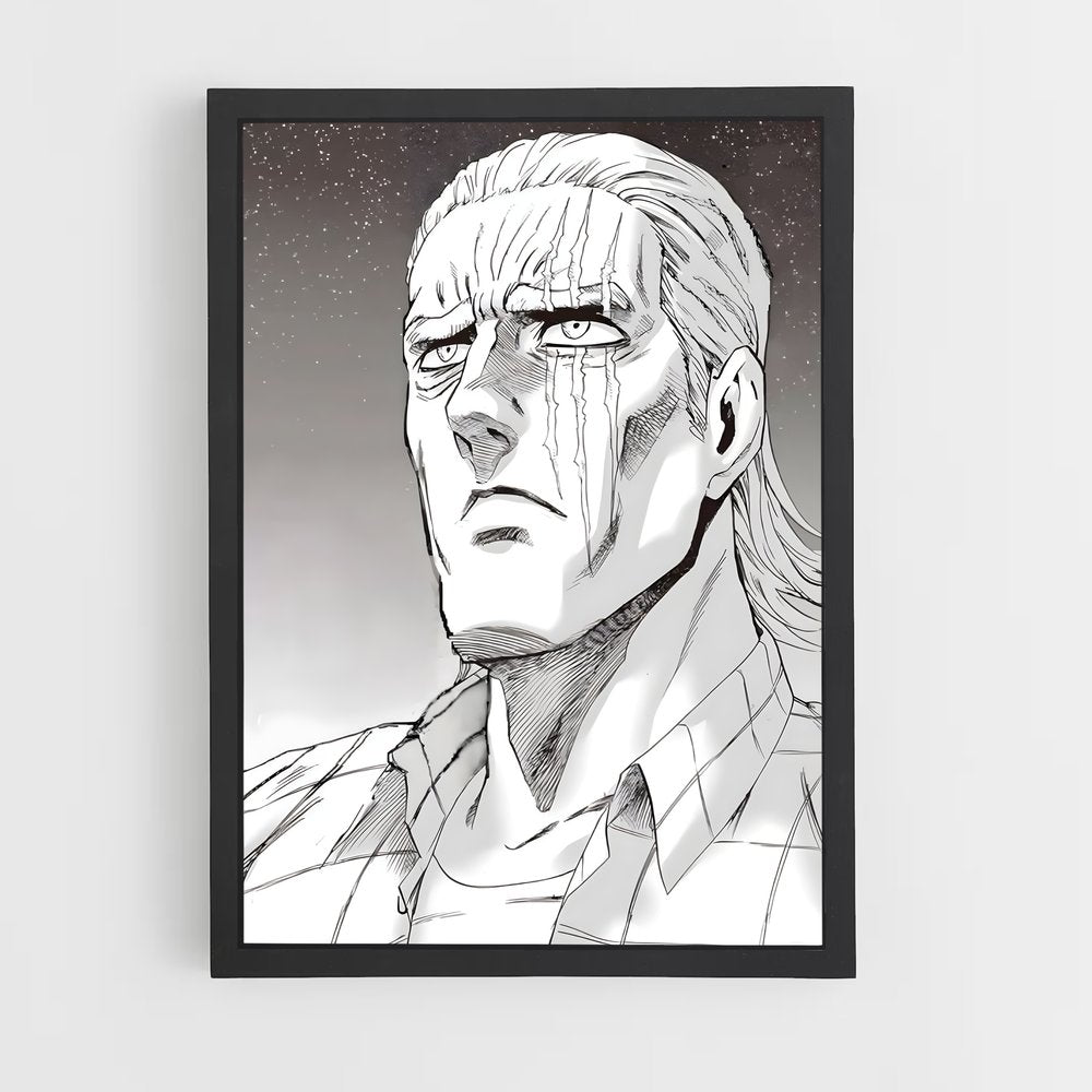 ap-king one punch man-11 cadre Noir
