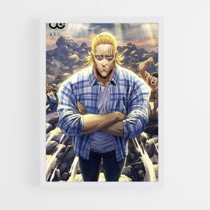 ap-king one punch man-2 cadre Blanc