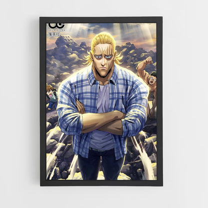 ap-king one punch man-2 cadre Noir