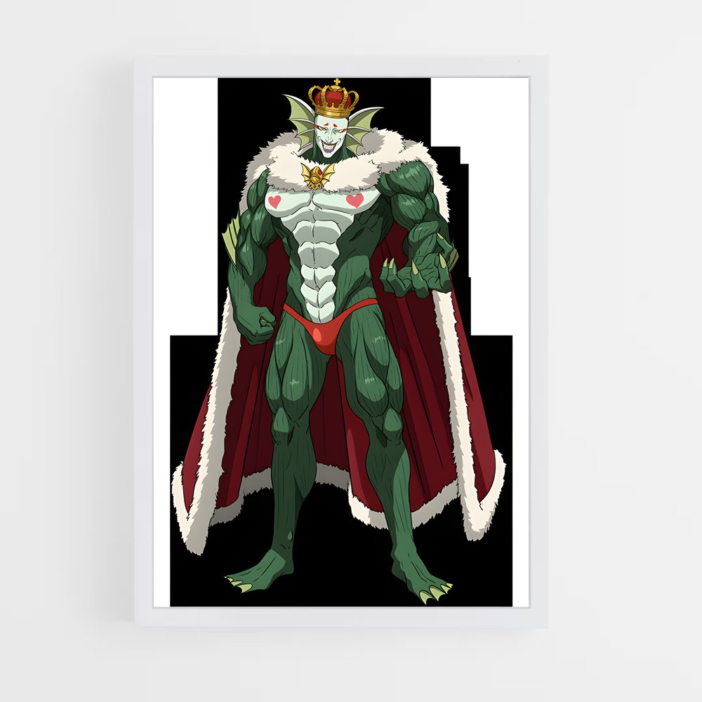 ap-king one punch man-9 cadre Blanc