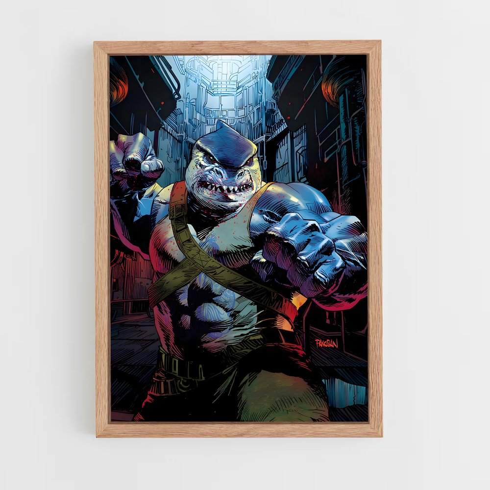 ap-king shark-1 cadre Bois clair