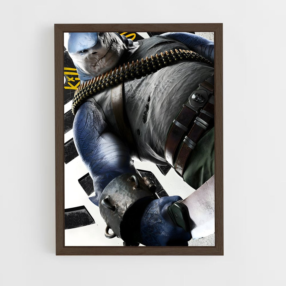 ap-king shark-11 cadre Bois foncé