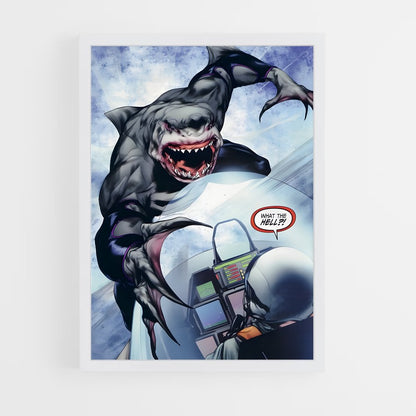 ap-king shark-4 cadre Blanc