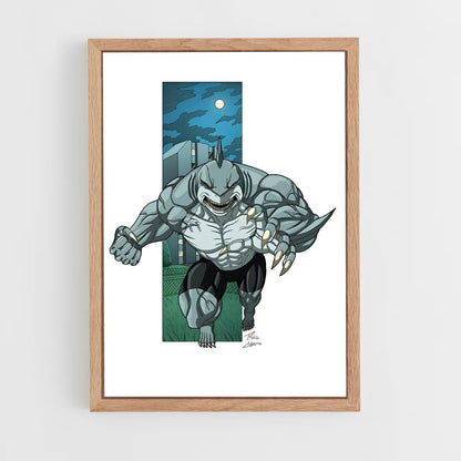 ap-king shark-6 cadre Bois clair
