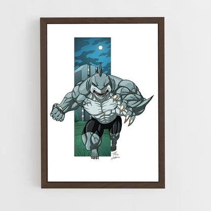 ap-king shark-6 cadre Bois foncé