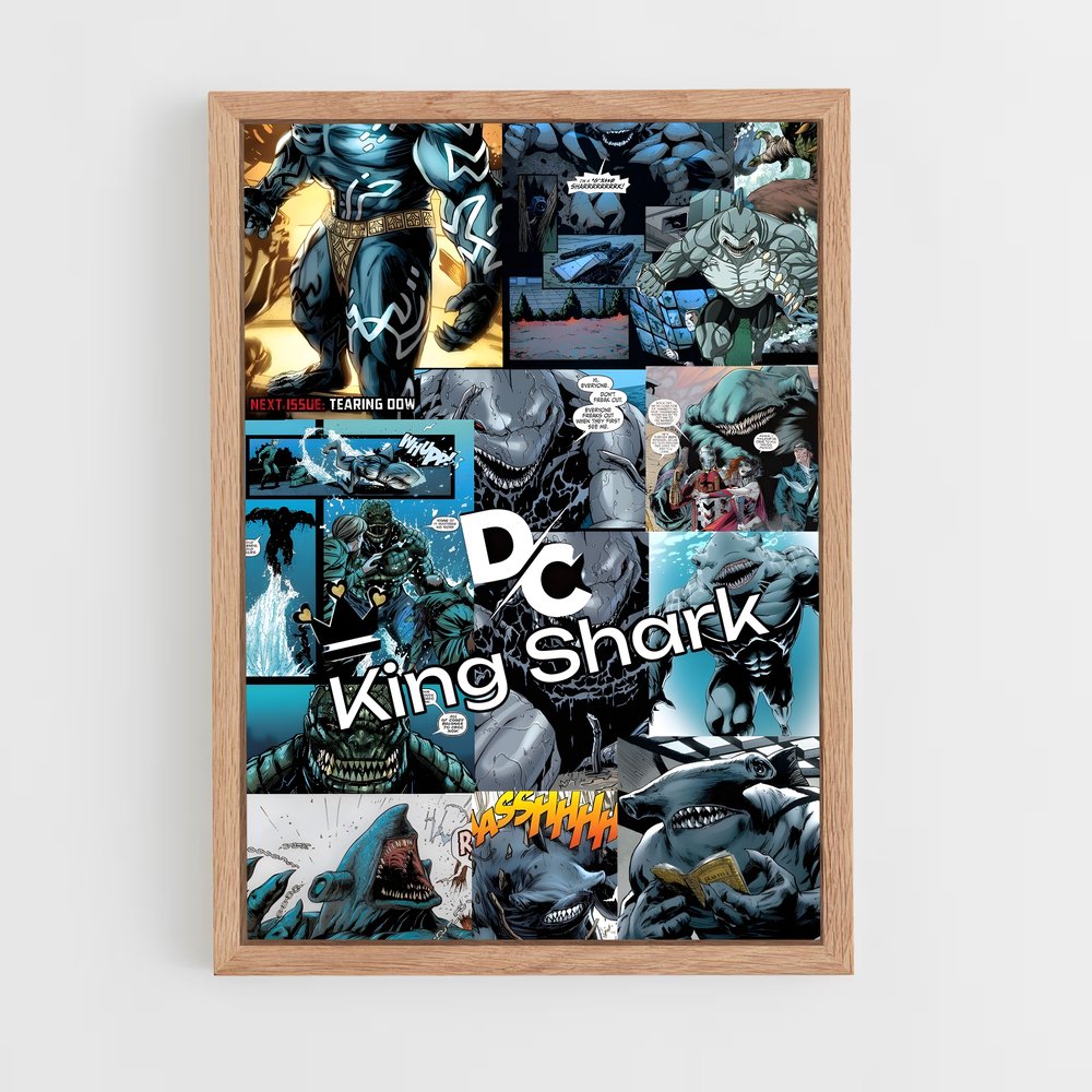 ap-king shark-7 cadre Bois clair