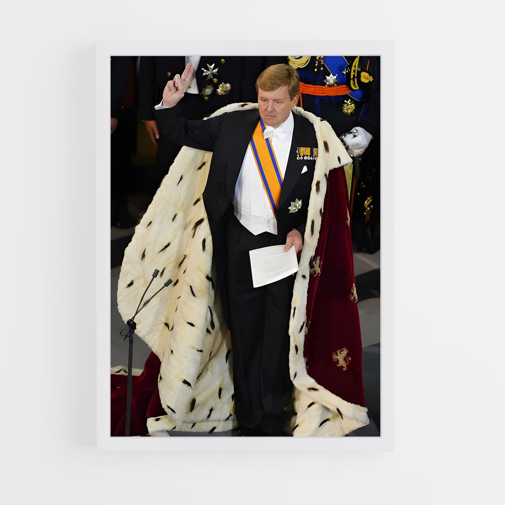 ap-king willem alexander-3 cadre Blanc