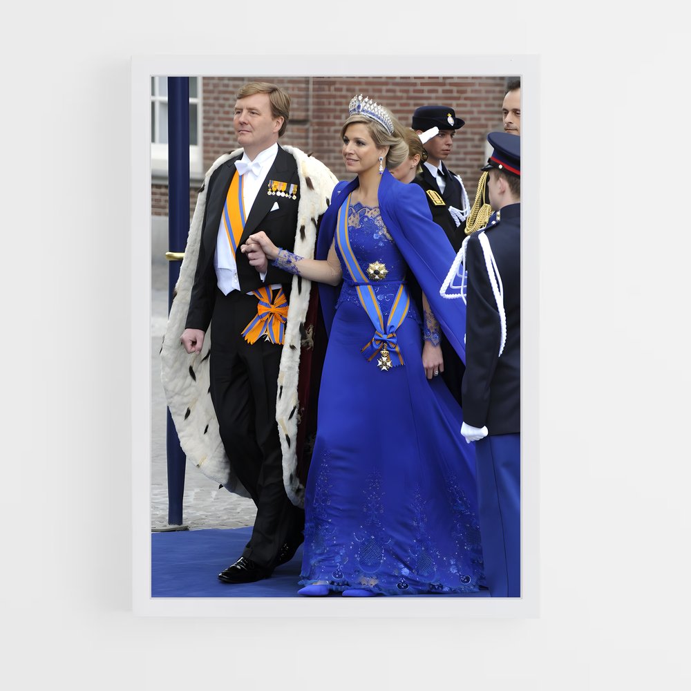 ap-king willem alexander-4 cadre Blanc