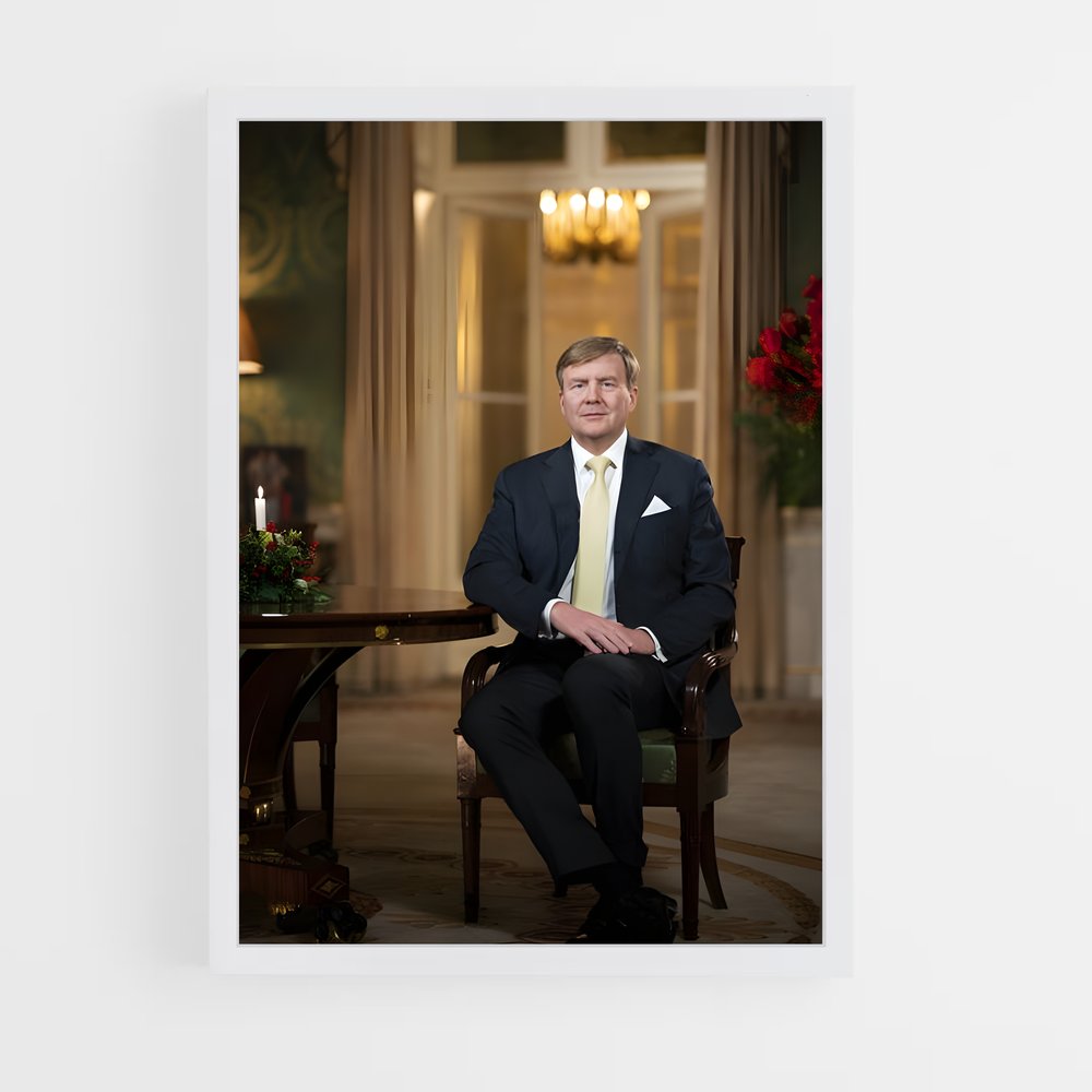 ap-king willem alexander-6 cadre Blanc
