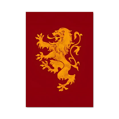 Poster Lion du Royaume