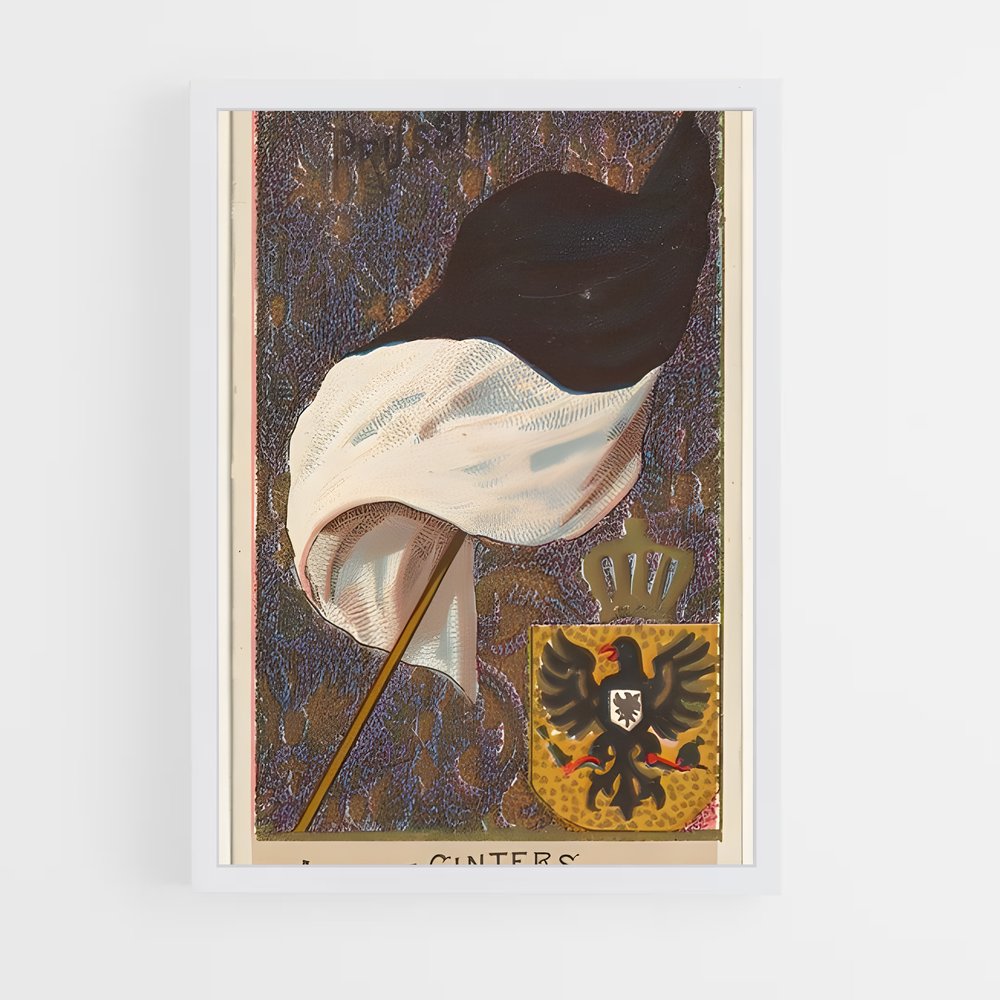 ap-kingdom of prussia flag-2 cadre Blanc