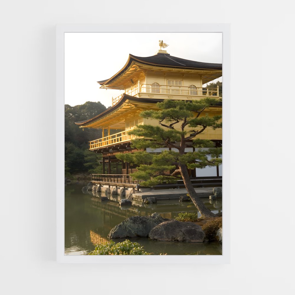ap-kinkaku ji-2 cadre Blanc