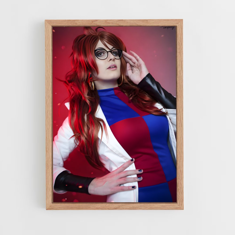 ap-kinpatsu cosplay-12 cadre Bois clair