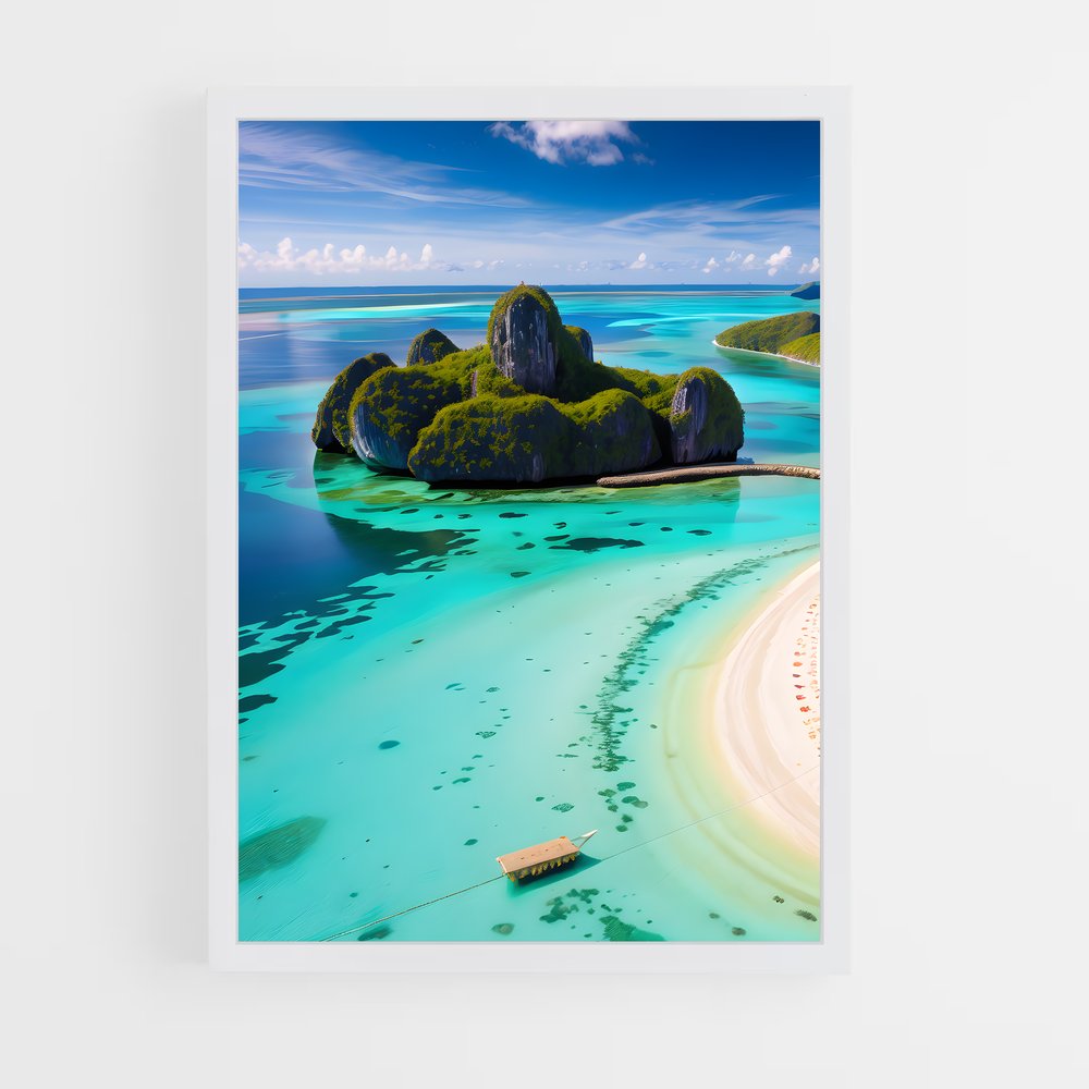 ap-kiribati-1 cadre Blanc