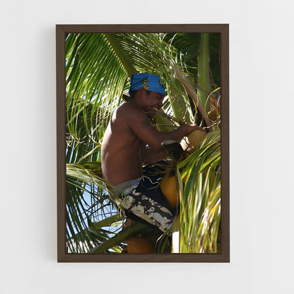 ap-kiribati-6 cadre Bois foncé