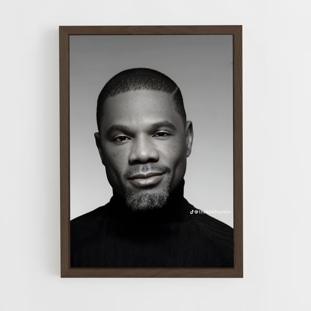 ap-kirk franklin-1 cadre Bois foncé